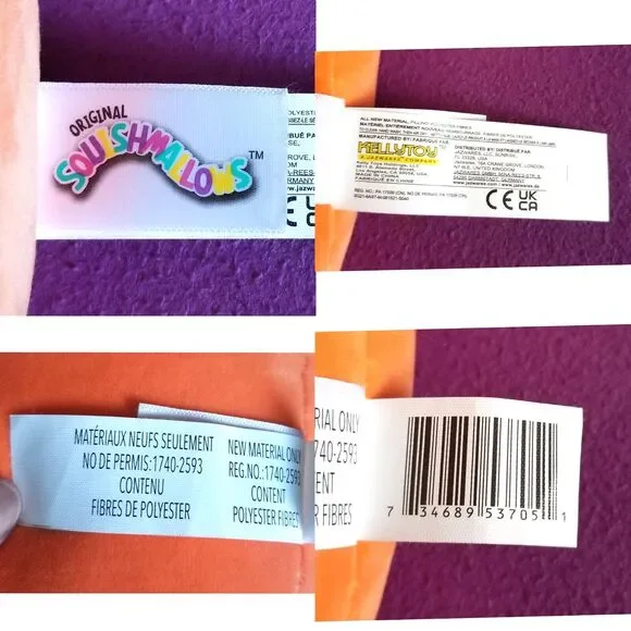 NWT SQUISHMALLOWS Set of 3 Plush Succulent Toys Abena Oz Afiyah 9 10 in Plants - Picture 10 of 12